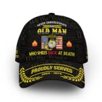 Premium Custom USMC Cap VPVC013708, Gifts For Marine Veteran, Gifts For Dad, For Husband, Best Gifts On Father's Day, Armed Forces Day, Independence Day, Veterans Day.