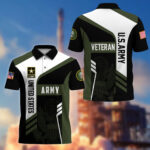 US Veterans Polo Shirt ESYF050201, Gifts For Dad, For Husband, Gifts For US Veterans, Gifts On Father's Day, Independence Day, Veterans Day. - Image 7