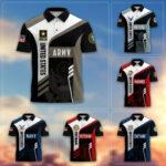 US Veterans Polo Shirt ESYF050201, Gifts For Dad, For Husband, Gifts For US Veterans, Gifts On Father's Day, Independence Day, Veterans Day.