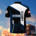 US Veterans Polo Shirt ESYF050201, Gifts For Dad, For Husband, Gifts For US Veterans, Gifts On Father's Day, Independence Day, Veterans Day. - Image 12