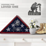 Premium Personalized Flag Case BPVC250201, Flag Box for American Veteran Flag 9.5 X 5 Feet, Flag Display Case for Burial, Flag Wall Mounted, Flag to Display Folded - Image 13