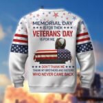US Veterans Collection ESYF060301, Memorial Day Is For Them Veterans Day Is For Me, Gifts For US Veterans, Best Gifts On Memorial Day, Father's Day, Independence Day, Armed Forces Day, Veterans Day. - Image 13