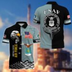 US Veterans Polo Shirt ESYF270301, Gifts For US Veterans, Gifts On Father's Day, Armed Forces Day, Independence Day, Veterans Day. - Image 25