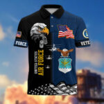 US Veterans Polo Shirt ESYF270301, Gifts For US Veterans, Gifts On Father's Day, Armed Forces Day, Independence Day, Veterans Day. - Image 26