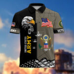US Veterans Polo Shirt ESYF270301, Gifts For US Veterans, Gifts On Father's Day, Armed Forces Day, Independence Day, Veterans Day. - Image 5