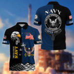 US Veterans Polo Shirt ESYF270301, Gifts For US Veterans, Gifts On Father's Day, Armed Forces Day, Independence Day, Veterans Day. - Image 13