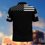 Vietnam Veteran Custom Polo Shirt VPVC215206, Gifts For Vietnam Veteran, Best Gifts On Father's Day, Armed Forces Day, Independence Day, Veterans Day. - Image 2