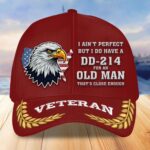 US Veterans Embroidered Baseball Hats YSYF305501, Gifts For Veterans On Father's Day, Armed Forces Day, Independence Day, Veterans Day. - Image 2