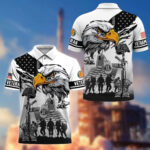 Premium US Veterans Polo Shirt BPHN090411, Gifts For US Veterans, Gifts On Memorial Day, Father's Day, Armed Forces Day, Veterans Day. - Image 31
