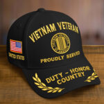 Premium Custom Name, Rank, Embroidered US Veterans Hats CPVC090704, 250th Anniversary, Gift For US Veterans, Gifts On Veterans Day. - Image 20