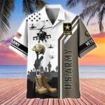 Premium US Veterans Hawaiian Shirt BPHN110711, Gifts For US Veterans, Gifts On Veterans Day. - Image 2