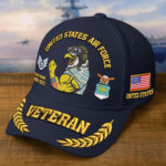 Premium Embroidered US Veterans Hats CPVC090703, Custom Name, Rank & Years Of Sevice, Gift for US Veterans, Gift on Veterans Day - Image 13