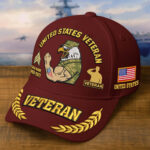 Premium Embroidered US Veterans Hats CPVC090703, Custom Name, Rank & Years Of Sevice, Gift for US Veterans, Gift on Veterans Day - Image 19
