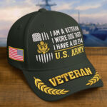 Premium Embroidered US Veterans Hats BPHN170711, Gifts for US Veterans, Gifts on Veterans Day - Image 2