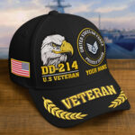 Premium Embroidered US Veterans Hats BPHN230712, Custom Name & Rank, Gifts for US Veterans, Gifts on Veterans Day - Image 12