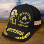 Premium Embroidered US Veterans Hats BPHN230712, Custom Name & Rank, Gifts for US Veterans, Gifts on Veterans Day - Image 5
