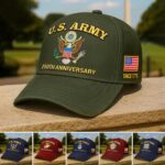 Embroidered US Veterans Hats FSYF300701, 250th Anniversary, Gifts for US Veterans, Gifts on Veterans Day