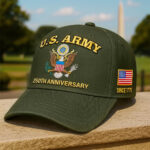 Embroidered US Veterans Hats FSYF300701, 250th Anniversary, Gifts for US Veterans, Gifts on Veterans Day - Image 3