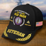 Premium Embroidered US Veterans Hats BPHN230714, Custom Name, Rank & Year, Gifts for US Veterans, Gifts on Veterans Day - Image 5