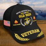 Premium Embroidered US Veterans Hats BPHN230714, Custom Name, Rank & Year, Gifts for US Veterans, Gifts on Veterans Day - Image 10