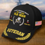 Premium Embroidered US Veterans Hats BPHN230714, Custom Name, Rank & Year, Gifts for US Veterans, Gifts on Veterans Day - Image 9