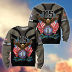 Premium US Veterans Sweatshirt ATTN140821, Gifts For US Veterans, Gifts On Father's Day, Veterans Day. - Image 10