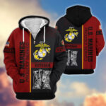 Premium US Veterans Zip Hoodie BPHN100911, Gifts For US Veterans, Gifts On Father's Day, Veterans Day. - Image 17