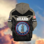 Premium US Veterans Zip Hoodie ATTN011023, Gifts For US Veterans, Gifts On Father's Day, Veterans Day. - Image 9