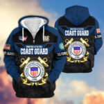 Premium US Veterans Zip Hoodie ATTN011023, Gifts For US Veterans, Gifts On Father's Day, Veterans Day. - Image 31