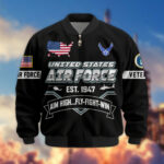 Premium US Veterans Bomber Jacket BPHN011013, Gifts For US Veterans, Gifts On Father's Day, Veterans Day. - Image 21