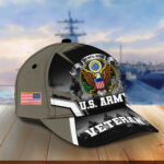 Premium US Veterans Baseball Hats ATTN051123, Gifts For US Veterans On Father's Day, Veterans Day. - Image 3
