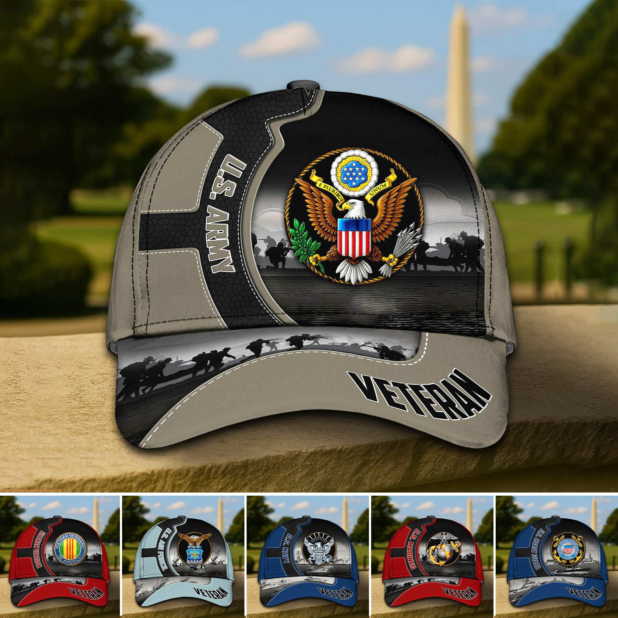 1766551641797.jpg Premium US Veterans Baseball Hats ATTN121123, Gifts for US Veterans, Gifts on Veterans Day. - Image 1