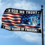 Premium America 250th Anniversary Grommet Flag VPVC120102, America 250th Flag, America 250th Birthday, Best Gifts On Independence Day, Veterans Day. - Image 3