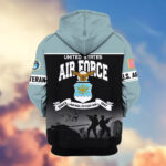 Premium US Veterans Zip Hoodie ATTN271025, Gifts For US Veterans, Gifts On Father's Day, Veterans Day. - Image 25