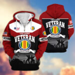 Premium US Veterans Zip Hoodie ATTN271025, Gifts For US Veterans, Gifts On Father's Day, Veterans Day. - Image 38