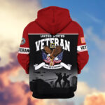 Premium US Veterans Zip Hoodie ATTN271025, Gifts For US Veterans, Gifts On Father's Day, Veterans Day. - Image 37