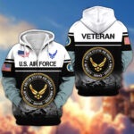 US Veterans Zip Hoodie ESKQ241111, Gifts For US Veterans, Gifts On Father's Day, Veterans Day. - Image 25