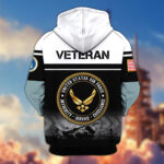 US Veterans Zip Hoodie ESKQ241111, Gifts For US Veterans, Gifts On Father's Day, Veterans Day. - Image 24