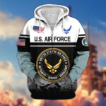 US Veterans Zip Hoodie ESKQ241111, Gifts For US Veterans, Gifts On Father's Day, Veterans Day. - Image 23