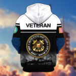 US Veterans Zip Hoodie ESKQ241111, Gifts For US Veterans, Gifts On Father's Day, Veterans Day. - Image 30