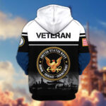 US Veterans Zip Hoodie ESKQ241111, Gifts For US Veterans, Gifts On Father's Day, Veterans Day. - Image 12