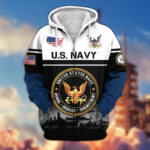 US Veterans Zip Hoodie ESKQ241111, Gifts For US Veterans, Gifts On Father's Day, Veterans Day. - Image 11