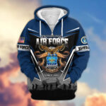Premium US Veterans Zip Hoodie ATTN291023, Gifts For US Veterans, Gifts On Father's Day, Veterans Day. - Image 26