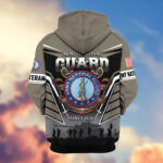 Premium US Veterans Zip Hoodie ATTN291023, Gifts For US Veterans, Gifts On Father's Day, Veterans Day. - Image 9