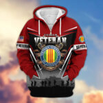 Premium US Veterans Zip Hoodie ATTN291023, Gifts For US Veterans, Gifts On Father's Day, Veterans Day. - Image 38