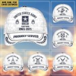 Premium Custom US Veterans Cap BPVC240210