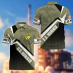 Premium US Veterans Polo Shirt ATTN250221, Gifts For US Veterans, Gifts On Father's Day, Veterans Day. - Image 22