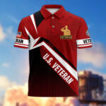 Premium US Veterans Polo Shirt ATTN250221, Gifts For US Veterans, Gifts On Father's Day, Veterans Day. - Image 35