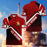 Premium US Veterans Polo Shirt ATTN250221, Gifts For US Veterans, Gifts On Father's Day, Veterans Day. - Image 37