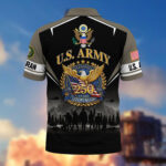 America 250th Anniversary US Veteran Polo Shirt DWWQ080222, Gifts for U.S. Veterans, Gifts for Independence Day, Veterans Day - Image 3